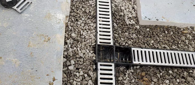 Storm Water Trench Drain Repair in Downtown Toronto, Toronto